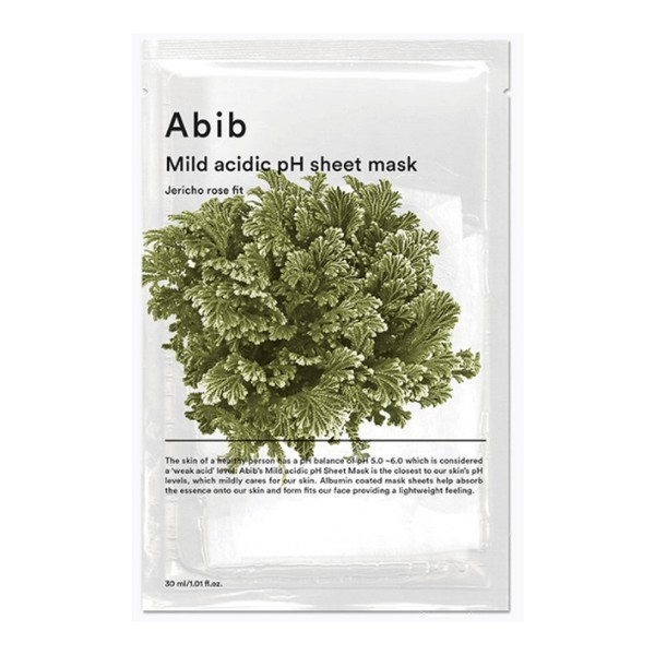 Балансирующая маска с розой Иерихона Abib Mild Acidic pH Sheet Mask Jericho Rose Fit Балансирующая маска с розой Иерихона Abib Mild Acidic pH Sheet Mask Jericho Rose Fit