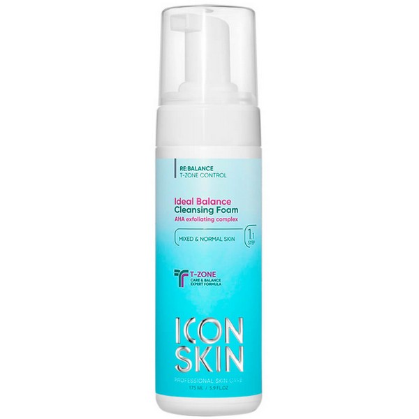 Балансирующая пенка для умывания комбинированной кожи ICON SKIN Ideal Balance Cleansing Foam Балансирующая пенка для умывания комбинированной кожи ICON SKIN Ideal Balance Cleansing Foam