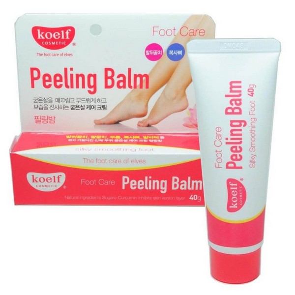 Бальзам-пилинг для ног от натоптышей и мозолей Koelf Foot Care Peeling Balm Бальзам-пилинг для ног от натоптышей и мозолей Koelf Foot Care Peeling Balm