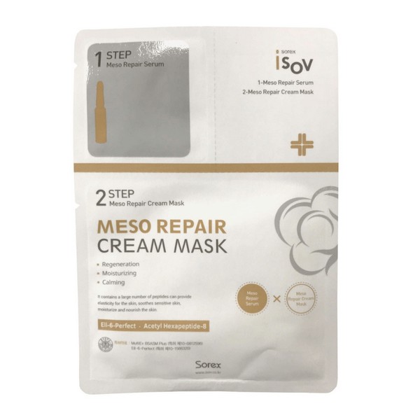 Двухступенчатая регенерирующая маска Isov Meso Repair Cream Mask 2Step Двухступенчатая регенерирующая маска Isov Meso Repair Cream Mask 2Step