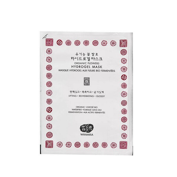 Гидрогелевая маска с ферментами цветов Whamisa Organic Flowers Hydrogel Mask Гидрогелевая маска с ферментами цветов Whamisa Organic Flowers Hydrogel Mask