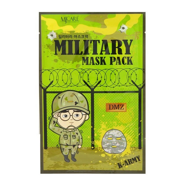Мужская увлажняющая тканевая маска для лица Mijin Military Mask Мужская увлажняющая тканевая маска для лица Mijin Military Mask