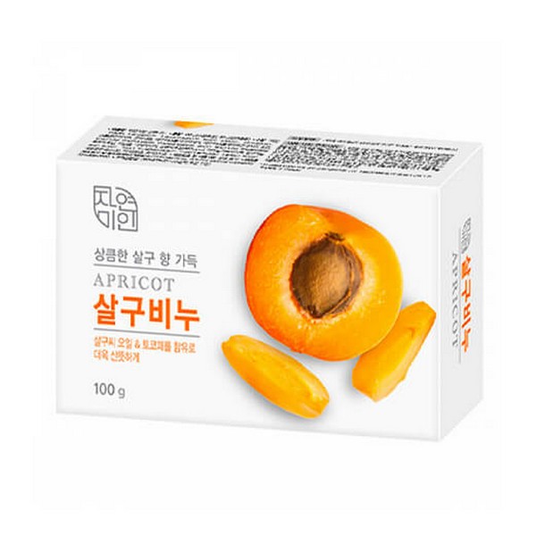 Мыло для умывания с маслом абрикосовых косточек Mukunghwa Rich Apricot Soap Мыло для умывания с маслом абрикосовых косточек Mukunghwa Rich Apricot Soap
