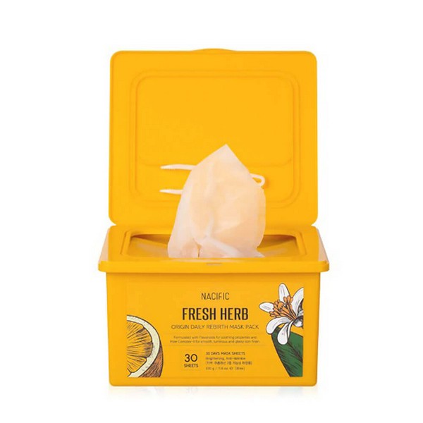 Набор увлажняющих масок NACIFIC Fresh Herb Origin Daily Mask Pack 30 Sheets Набор увлажняющих масок NACIFIC Fresh Herb Origin Daily Mask Pack 30 Sheets
