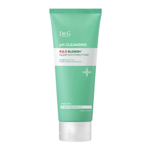 Очищающая пенка c 5 видами центеллы Dr.G pH Cleansing R.E.D Blemish Clear Soothing Foam Очищающая пенка c 5 видами центеллы Dr.G pH Cleansing R.E.D Blemish Clear Soothing Foam