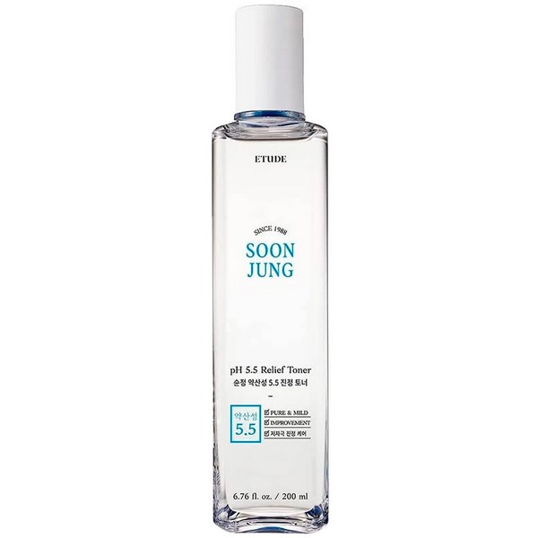 Охлаждающий гипоаллергенный тоник Etude House SoonJung pH 5.5 Relief Toner Охлаждающий гипоаллергенный тоник Etude House SoonJung pH 5.5 Relief Toner