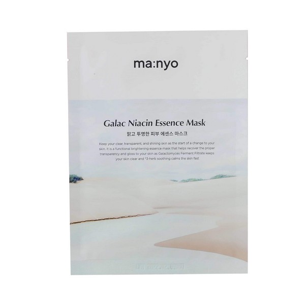 Осветляющая маска с ниацинамидом Manyo Galac Niacin Essence Mask Осветляющая маска с ниацинамидом Manyo Galac Niacin Essence Mask