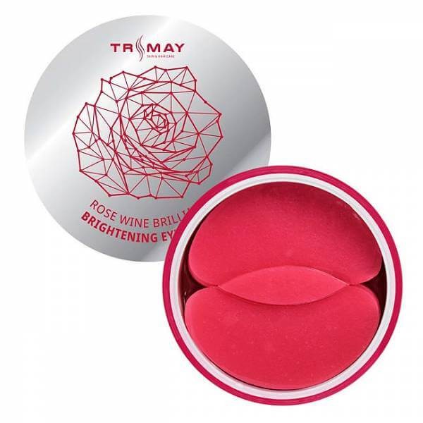 Осветляющие гидрогелевые патчи с экстрактом вина TRIMAY EGF Rose Wine Brightening Eye Patch Осветляющие гидрогелевые патчи с экстрактом вина TRIMAY EGF Rose Wine Brightening Eye Patch