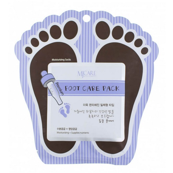 Смягчающая маска-носочки для ног Mijin Premium Foot Care Pack Смягчающая маска-носочки для ног Mijin Premium Foot Care Pack