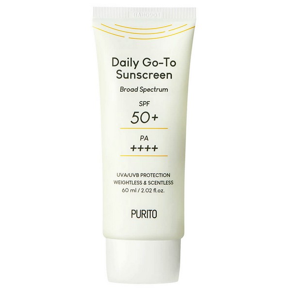 Солнцезащитный крем для чувствительной кожи Purito Daily Go-To Sunscreen SPF50+ PA++++ Солнцезащитный крем для чувствительной кожи Purito Daily Go-To Sunscreen SPF50+ PA++++