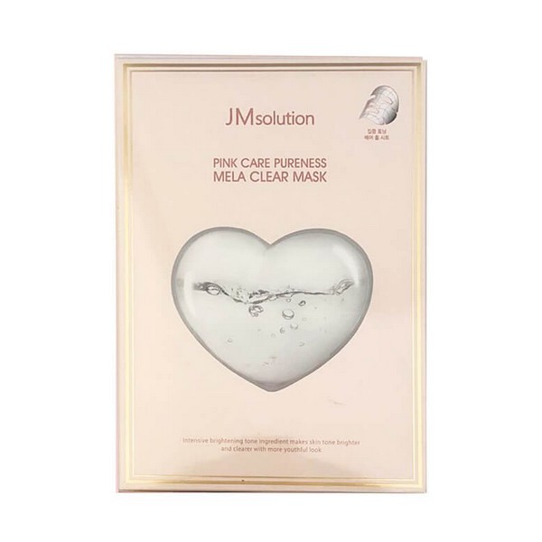 Тканевая маска для сияния с транексамовой кислотой JMsolution Pink Care Pureness Mela Clear Mask Тканевая маска для сияния с транексамовой кислотой JMsolution Pink Care Pureness Mela Clear Mask