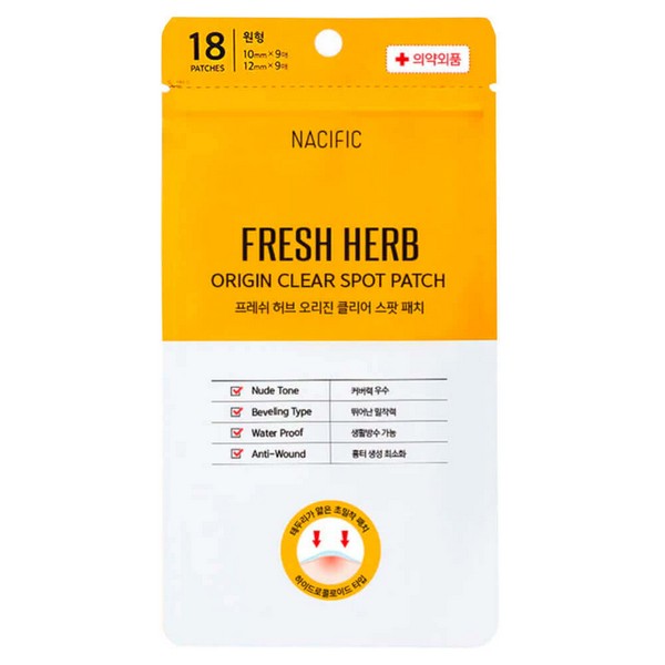 Точечные водонепроницаемые патчи от прыщей NACIFIC Fresh Herb Origin Clear Spot Patch Точечные водонепроницаемые патчи от прыщей NACIFIC Fresh Herb Origin Clear Spot Patch