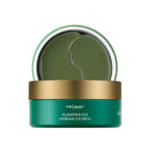Универсальные успокаивающие патчи с маслом аллигатора Trimay Alligator & Cica Hydrogel Eye Patch Универсальные успокаивающие патчи с маслом аллигатора Trimay Alligator & Cica Hydrogel Eye Patch