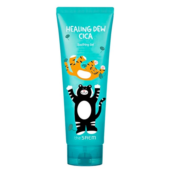 Успокаивающий гель с комплексом CICA для раздражённой кожи The Saem Healing Dew Cica Soothing Gel Успокаивающий гель с комплексом CICA для раздражённой кожи The Saem Healing Dew Cica Soothing Gel