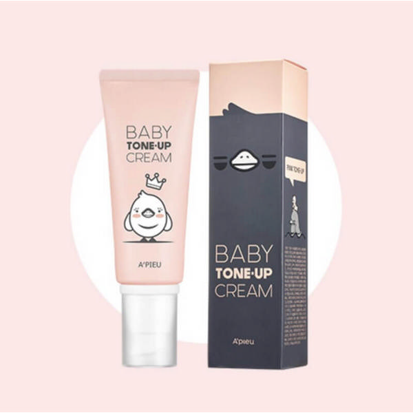 Увлажняющий крем для яркости тона кожи Baby Tone-up Cream, 65 г Увлажняющий крем для яркости тона кожи Baby Tone-up Cream, 65 г