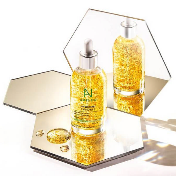Ample:n Омолаживающая ампула с золотом 24K Gold Shot Ampoule, 100 мл Ample:n Омолаживающая ампула с золотом 24K Gold Shot Ampoule, 100 мл