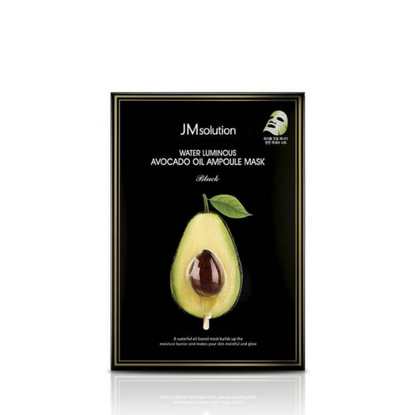 Ампульная тканевая маска с маслом авокадо JM SOLUTION Water Luminous Avocado Oil Ampoule Mask Ампульная тканевая маска с маслом авокадо JM SOLUTION Water Luminous Avocado Oil Ampoule Mask