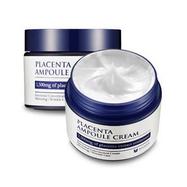 Антивозрастной, укрепляющий и питательный плацентарный крем MIZON Placenta Ampoule Cream Антивозрастной, укрепляющий и питательный плацентарный крем MIZON Placenta Ampoule Cream
