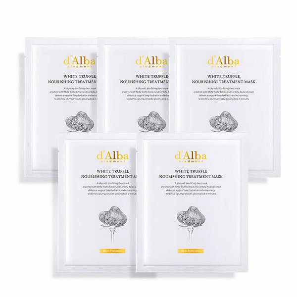 d’Alba Питательная маска с экстрактом белого трюфеля White Truffle Nourishing Treatment Mask, 5 шт d’Alba Питательная маска с экстрактом белого трюфеля White Truffle Nourishing Treatment Mask, 5 шт