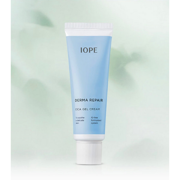 IOPE Гель-крем для лица с успокаивающим эффектом Derma Repair Cica Gel Cream, 50 мл IOPE Гель-крем для лица с успокаивающим эффектом Derma Repair Cica Gel Cream, 50 мл