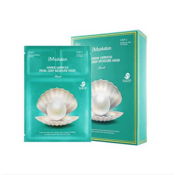 Трёхшаговый увлажняющий набор с жемчугом Marine Luminous Pearl Deep Moisture Mask Трёхшаговый увлажняющий набор с жемчугом Marine Luminous Pearl Deep Moisture Mask