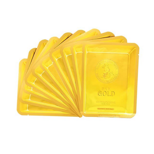 Маска с золотом и экстрактом улитки ELIZAVECCA 24K Gold Water Dew Snail Mask Маска с золотом и экстрактом улитки ELIZAVECCA 24K Gold Water Dew Snail Mask