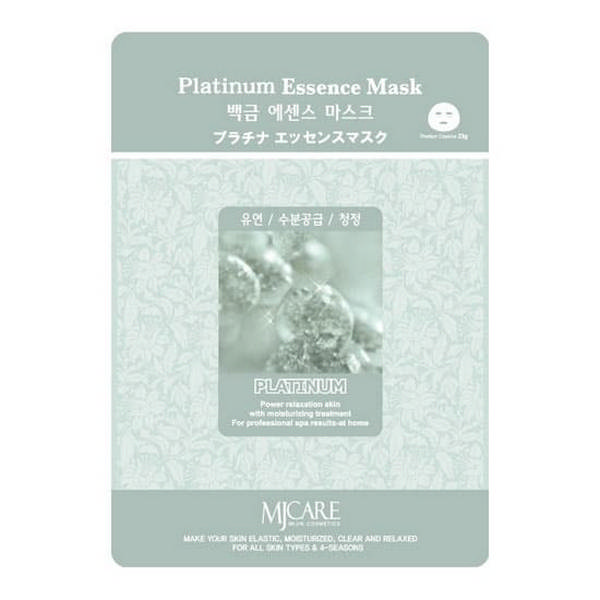 Маска тканевая с платиной Mijin Platinum Essence Mask Маска тканевая с платиной Mijin Platinum Essence Mask