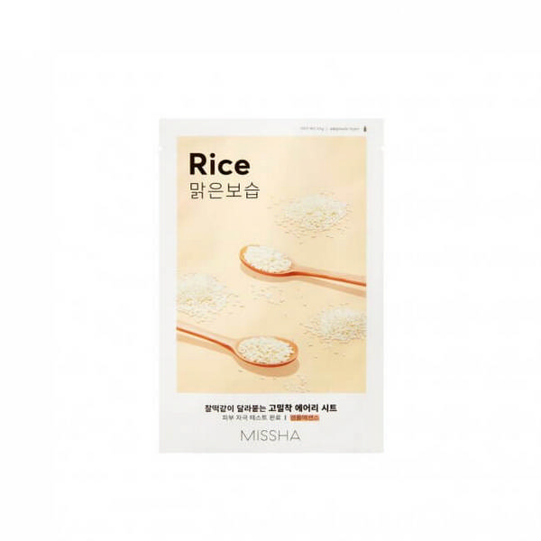 Тканевая маска для лица с экстрактом риса Airy Fit Sheet Mask Rice, 19 мл Тканевая маска для лица с экстрактом риса Airy Fit Sheet Mask Rice, 19 мл