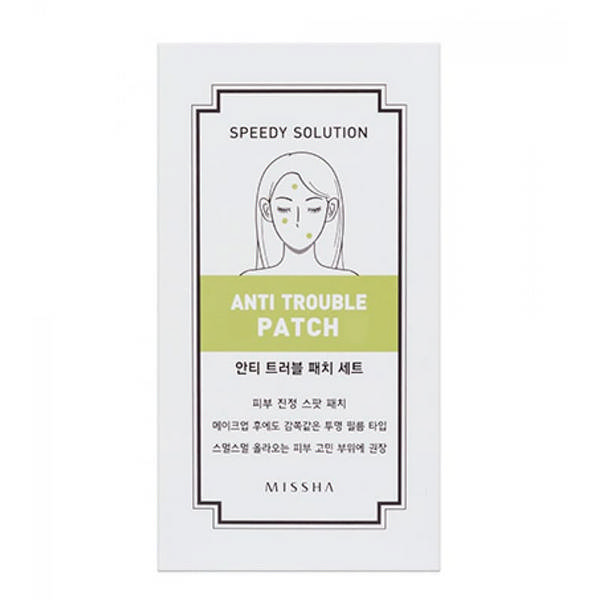 Патчи для заживления акне MISSHA Speedy Solution Anti Trouble Patch Патчи для заживления акне MISSHA Speedy Solution Anti Trouble Patch